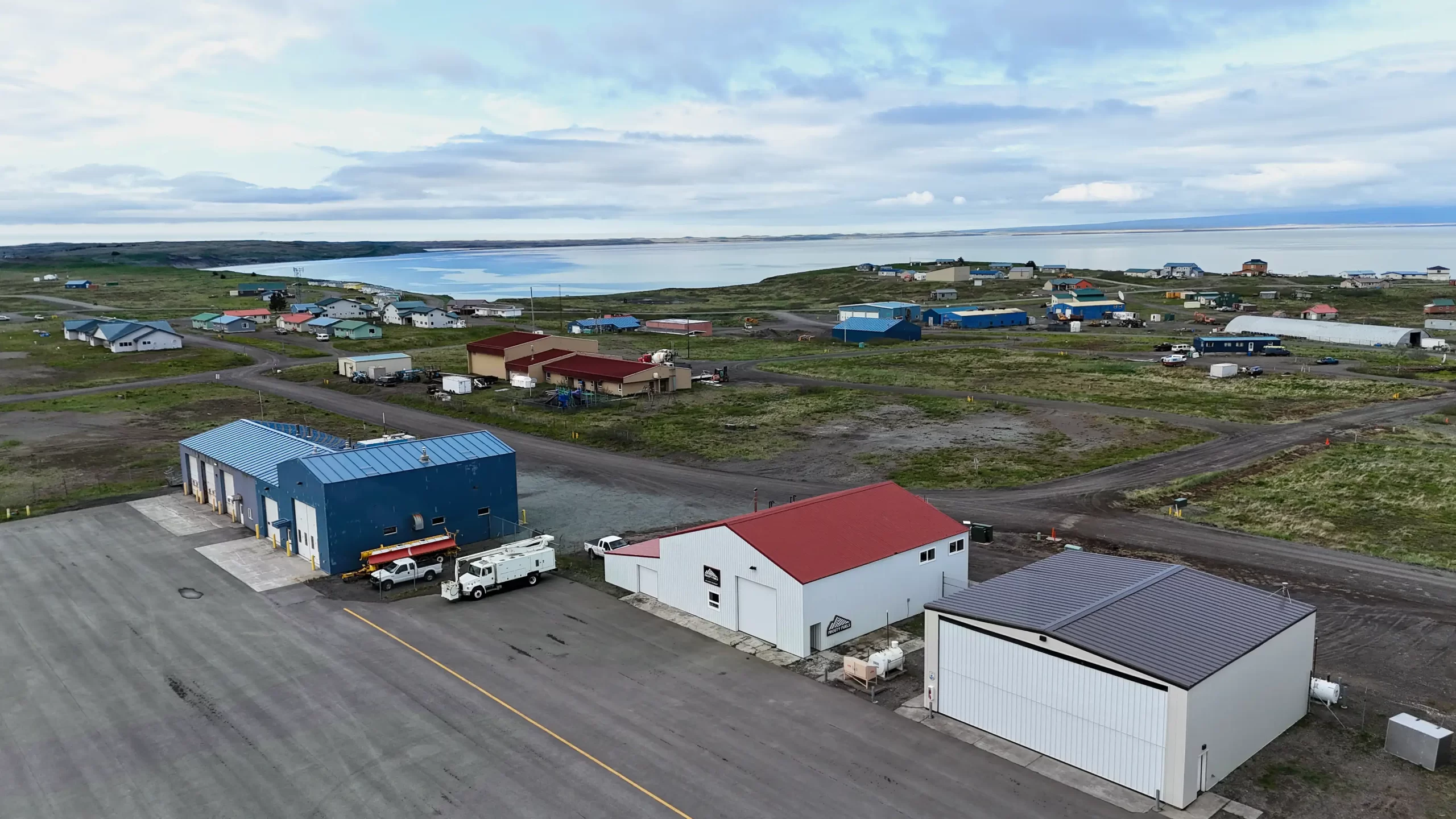 Frosty Fuels terminal in Cold Bay, Alaska.