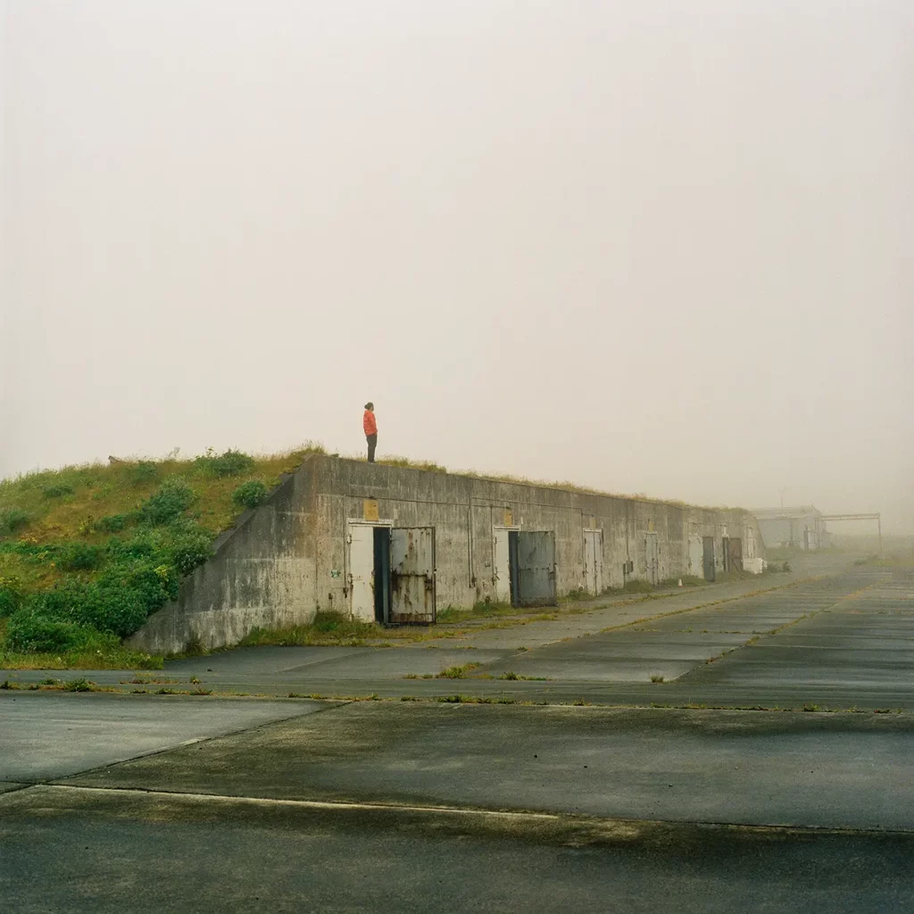 Historic military bunker in Adak, Alaska.